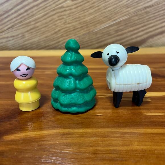 HUGE Vintage Lot Over 55 Pieces Thomas Train Wooden Blocks Trees Signs Cars - Picture 7 of 14